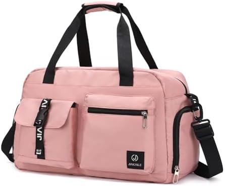 SYOSI Travel Yoga Duffel Bag with Shoe Compartment and Wet Dry ...