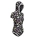 Littleforbig Adult Baby Diaper Lover (ABDL) Snap Crotch Adult Baby Onesie Bodysuit - Trick Treat Night-Glow Halloween Onesie