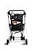 Stroller Organizer Bag for Baby Strollers - 2 Deep Non-spill Baby Bottle Holders - Collapsible Mesh Bag - Adjustable Straps - Water Resistant Baby Bag