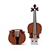 MECO USB Flash Drive 16GB USB 2.0 Cartoon Music Violin Model Memory Stick Storage Thumb Pen Drive Gift