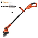 Toucan City BLACK+DECKER 7" 20-Volt MAX Lithium-Ion Cordless Garden Cultivator/Tiller (Battery and Charger Not Included) LGC120B and Hand Trowel