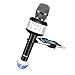 TANOCH Wireless Karaoke Microphone, Speaker with Disco Light Upgraded Cellphone Holder and 3200mAh Rechargeable Battery Birthday Gifts for Women, Kids, Father's Day Gift
