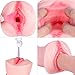 Ass Male Masturbator Lifelike Cup Virgin and Anal Stroker Sleeve 3D Anus Doll Adult Sex Toys Realistic Textured Pocket Virgin Ass Man Masturbation with 2 Hole