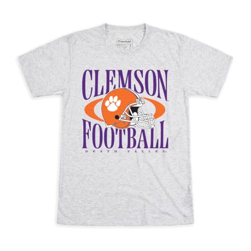 Homefield Clemson Tigers Officially-Licensed College T-Shirt - Premium Soft Foo…