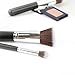 Dermatique Silver Makeup Brush Set, Beauty Blending, Face Powder, Blush Brushes Perfect for Use as Bronzer Brush, Concealer Brush, Contour Brush, Cosmetic Brush, Foundation Brush,etc.(10pcs, Silver)
