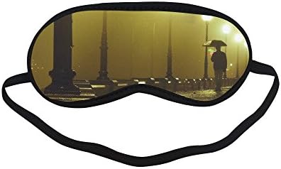 Custom Sleeping Mask Road Bridge Rain Night Blindfold Sleep Eye Masks