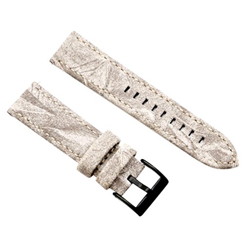 Lisin New Luxury Leather Band Bracelet Watch Band For Samsung Gear Sport (Gray) - Thumbnail 4