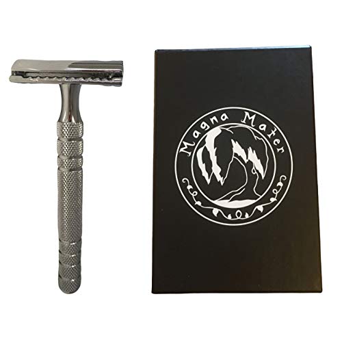 Stainless Steel Double Edge Safety Razor for Men and Women Fits All