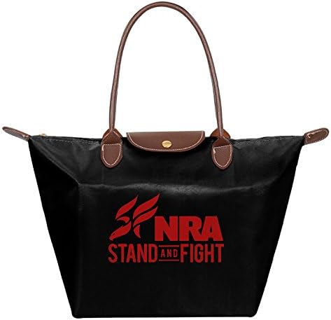 NRA Stand And Fight Women's Fashion Waterproof Tote Shoulder Bag Cosmetic Bags