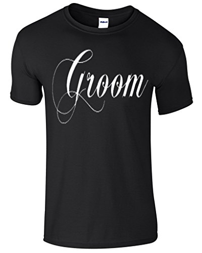Hot Ass Tees Groom To Be Bachelor Party Newly Wed T-shirt Black XXX-LARGE