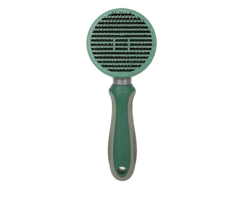 Pet Grooming Tool Needle Brush, Self Cleaning Slicker Brushes for Pet Grooming, Remove Undercoat, Shedding Hair from Long or Short Hair Pro