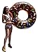 Cooluli Gigantic Chocolate Donut Pool Float - Fun for All Ages, 51-Inches