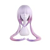 Coslive Dragon Maid Miss Lucoa Kanna Kamui Wig Long Curly Colorful Cosplay