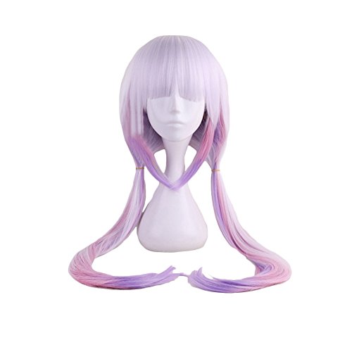 Coslive Dragon Maid Miss Lucoa Kanna Kamui Wig Long Curly Colorful Cosplay