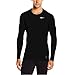 Nike Men's Pro Cool Compression L/S, Black/Dark Grey/White, LG
