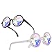 OULYLAN Kaleidoscope Glasses Rainbow Sunglasses Women Men Party Festival Glasses