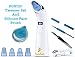 Blackhead Remover Vacuum Pore Cleaner Comedo Suction with Bonus Blackhead Tweezer Set and Silicone Face Brush