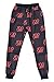 Unisex Emoji 100 Score Training Running Sweatpants Joggers (Large,red)