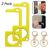 2 Pack Non-Contact Door Opener Tool, Safety Key