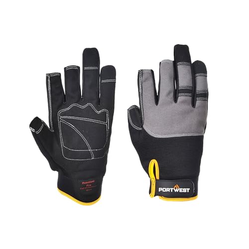 Portwest A740 Powertool Pro - High Performance Glove Black, Large