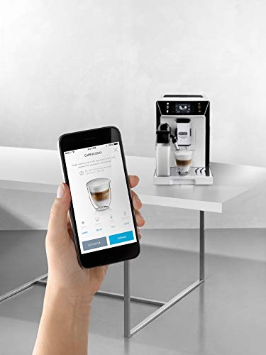 De'Longhi PrimaDonna Class ECAM 550.65.W Kaffeevollautomat mit LatteCrema Milchsystem, Cappuccino und Espresso auf… – Bild 7