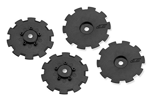 J Concepts 3352BD Hazard-Losi Sct-E, 22 Sct Wheel Dish- 4Pc. Black JCO3352BD