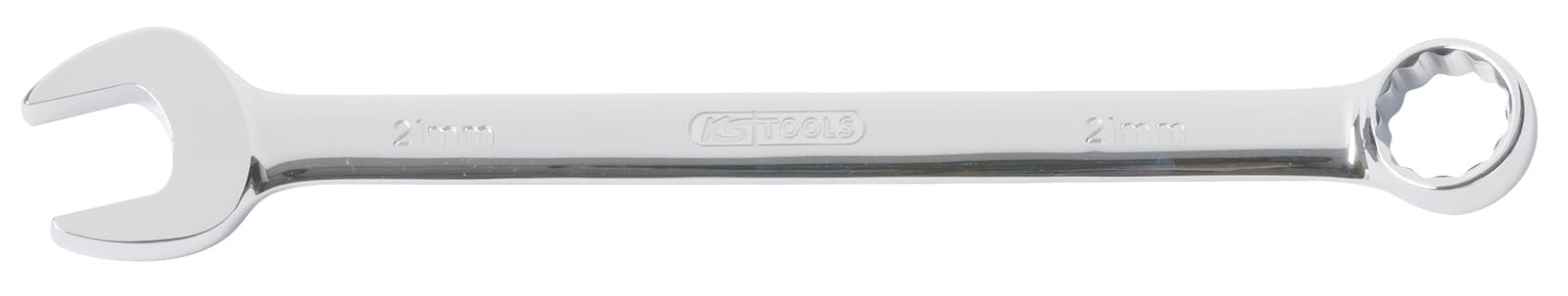 KS Tools Chromeplus 11mm Angled Combination Spanner on Hanger