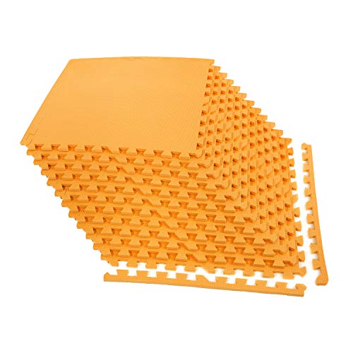 IncStores 1/2 Inch Thick Exercise Foam Flooring Tiles HighDensity