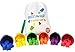 CC O PLAY Sort and Play - Sorting and Counting Toy for Kids - 72 Colorful Bears, 6 Cups, 1 Bag - Best Education Toy for Children with Free Ebook