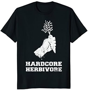 Hardcore Herbivore T Shirt Funny