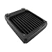 XSPC EX120 Radiator, 120mm x 1, Single Fan, Black primary