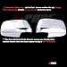 A-PADS Compatible with(Just overlay Stick on, NOT for SNAP IN Replacement) Chrome Mirror Covers for Nissan FRONTIER 2005-2016 / PATHFINDER 2005-2012 / XTERRA 2005-2012 - FULL Mirror Chromed