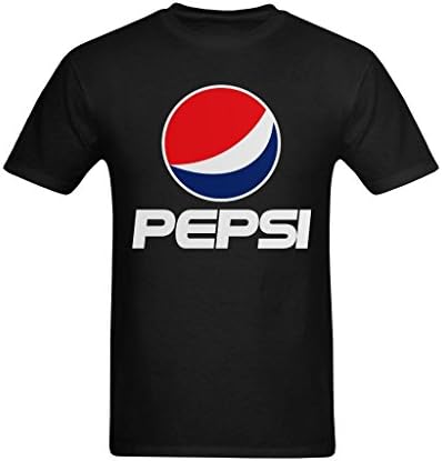 Flesiciate Mens Pepsi Icon And Letters Design Size L T-Shirt