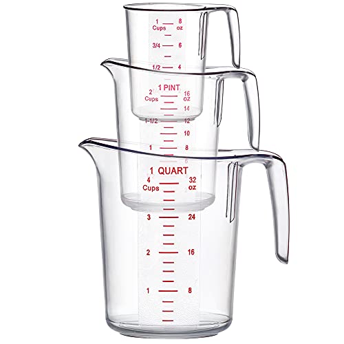 Amazing Abby Melissa Unbreakable Plastic Measuring Cups (3Piece