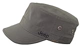 Jeep Unisex Adjustable Military Cap Hat (Gray, Free Size)