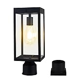 Zinnze Solar Lamp Post Light Outdoor