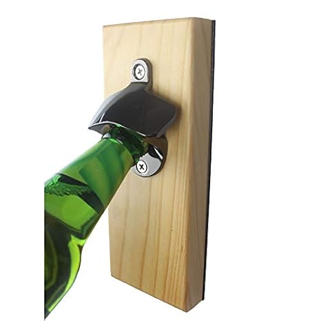 Abridor de botellas magnético para refrigerador, abrebotellas imán ...