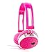 RockPapa Over Ear Love Hearts Headphones for Kids Boys Girls Childs Teens Adults, Noise Isolating, Adjustable Stereo Headphone for Surface iPod iPhone 6 iPad mini iPad Air Macbook Tablets PC MP3 Pink