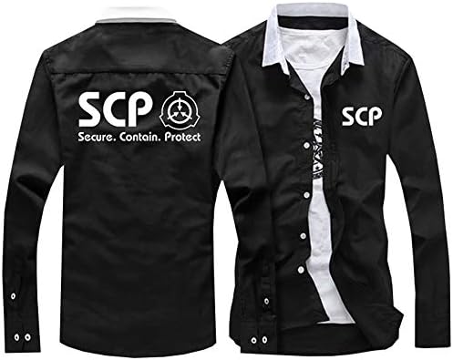 SCP Containment Breach Long Sleeve T-Shirt Leisure T Shirt Simple Comfortable Top Fashion Printed Long Sleeve