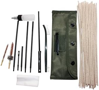 Marketty M16 and AR-15 Field Cleaning Kit Variants Mil-Spec Hunting Cleaning kit Rifle Shotgun Set Portable Clean Kit Supplies and（Gas Tube Pipe Cleaners, 12-inches Long, 50 Pack）