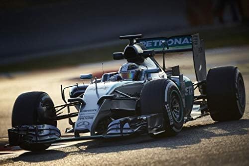 MERCEDES F1 W06 Car - Formula One 2015 Lewis Hamilton - U.S Imported Wall Poster Print - 43cm x 61cm / 17 Inches x 24 Inches A2 F1