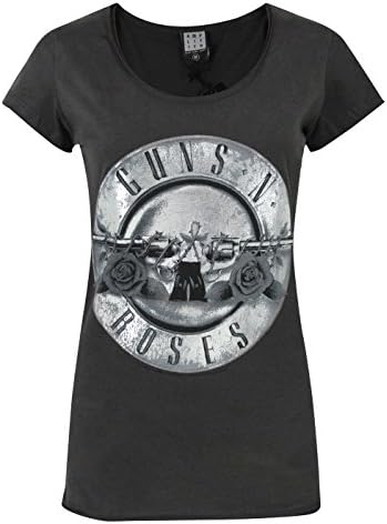 Amplified Guns N Roses Foil Drum Women's T-Shirt