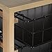 Kate and Laurel Tanner Rustic Wood and Metal Desktop Drawer Organizer Letter Tray