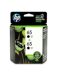 HP 65 Black Ink Cartridge (N9K02AN), 2 Cartridges (1VU22AN) for HP DeskJet 2624 2652 2655 3722 3752 3755 3758