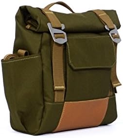6L Bicycle Pannier Bike Shoulder Bag For Handlebar (Moss Green/Brown)