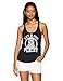 Nintendo Junior's Just Peachy Tank Top, Medium, Black