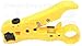 Urban Security Group Cable Stripper : Coaxial RG59, RG6, RG7, RG11 : Network Cat5e, Cat6, UTP, STP : Round & Flat Cable : Comfortable Grip : High Grade Steel + Plastic Construction : Premium Pro Grade