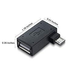 ZYF Micro USB OTG Adapter 90 Degree
