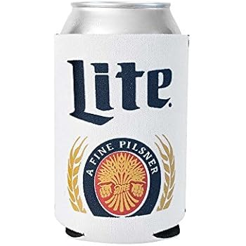 Officially Licensed Miller Lite Drink Can Holder Neoprene Beer Huggie Cooler Sleeve (1)