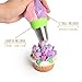 Russian Piping Tips - 8 Tools Set, 12 Bags, Coupler - TOP QUALITY - Icing Nozzles - For Cakes or Cupcakes Decoration - Make Flowers and Leaves